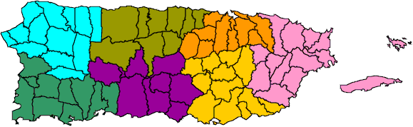 Distritos Senatoriales - 1917